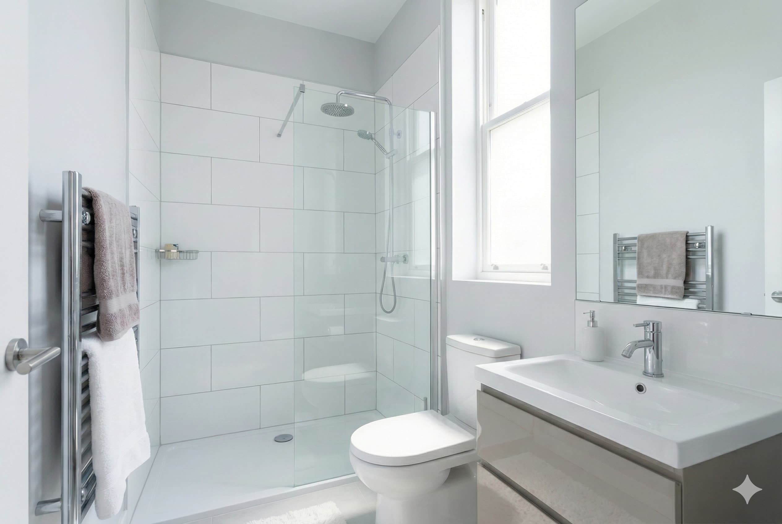 Completed bathroom project